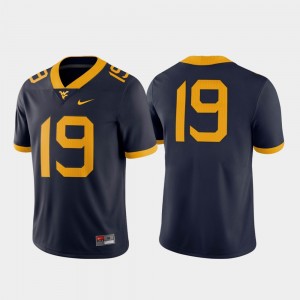 Men's Game WV #19 college Jersey - Navy